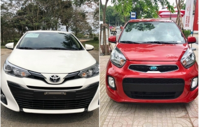 Có 300 triệu đồng, nên mua Kia Morning mới hay Toyota Vios cũ?