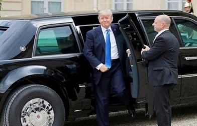 Khám phá chiếc xe 'quái thú' hộ tống ông Donald Trump