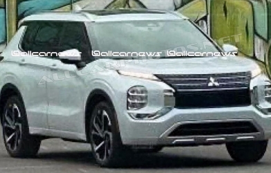 Rò rỉ ảnh thực tế Mitsubishi Outlander 2021, ấn tượng về thiết kế