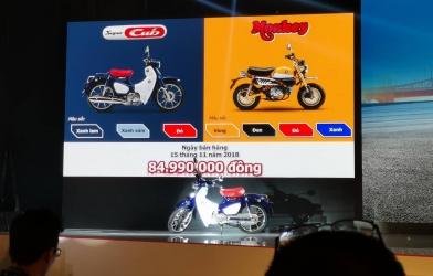 Honda Việt Nam chính thức ra mắt Monkey 125 và Super Cub 125