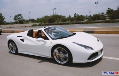 Tôi đã 'choáng' khi lái Ferrari 488 Spider trên đường Hà Nội