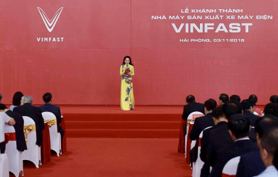 VinFast khánh thành nhà máy sản xuất xe máy điện tại Hải Phòng