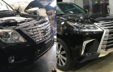 Dân chơi Việt chi 450 triệu độ Lexus LX570 2008 thành phiên bản 2018