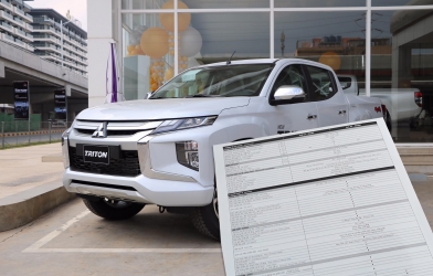 Nhiều người dùng Việt Nam đánh giá Mitsubishi Triton 2019 thiếu trang bị an toàn