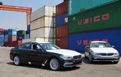 Lộ ảnh lô xe BMW 5-Series 2019 đầu tiên Việt Nam