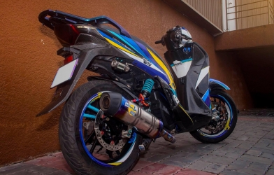 Honda SH độ hơn 600 triệu của 9x Hà Nội