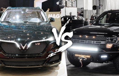 VinFast Lux V8 vừa ra mắt: Mạnh hơn cả Ford F150 Raptor