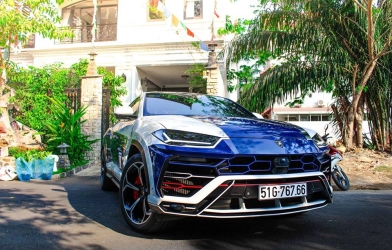 Lamborghini Urus của Minh Nhựa độ vành mới giá hơn 200 triệu đồng