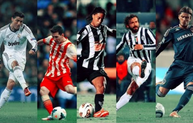 15 cầu thủ sút phạt xuất sắc nhất lịch sử bóng đá