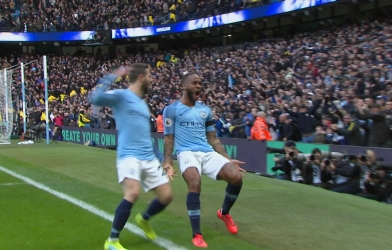 VIDEO: Sterling mở tý số rất sớm cho Man City 