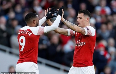 VIDEO: Xhaka sút xa đẹp mắt mở tỷ số cho Arsenal trước MU