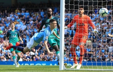 VIDEO: Foden ghi bàn giúp Man City dẫn trước Tottenham