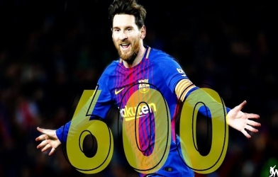 Lionel Messi và sự tuyệt diệu của con số 600