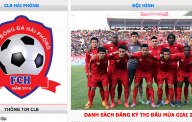 Danh sách cầu thủ, đội hình CLB Hải Phòng mùa giải 2017