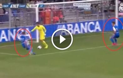 VIDEO: Luca Zidane lừa bóng cực ảo biến tiền đạo đối phương thành gã hề