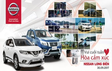 Hứng khởi cùng sự kiện Nissan 'Vui cuối tuần, hòa cảm xúc'