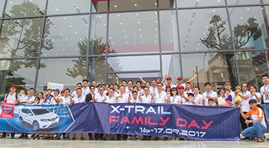 Ngày hội gia đình X-Trail – hành trình của cảm xúc