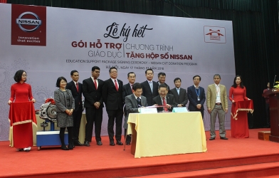 Nissan Việt Nam khởi động Chương trình Hỗ trợ giáo dục cho cơ sở đào tạo chuyên ngành ô tô