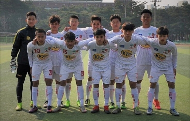 Phung phí cơ hội, U17 HAGL JMG thua đậm U18 Mito Hollyhock