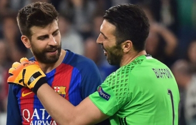 Pique bất ngờ chúc Juventus vô địch Champions League