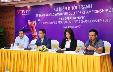Khởi tranh Giải TPBank World Amateur Golfers Championship