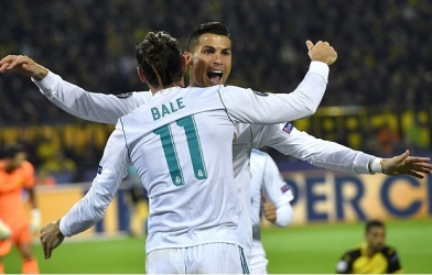 Ronaldo lập cú đúp, Real đánh bại Dortmund trên sân khách
