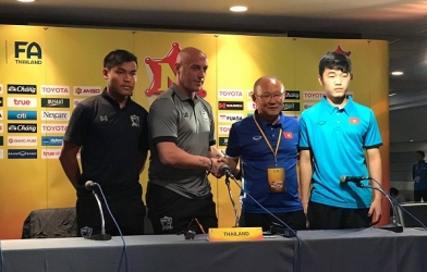 HLV Park Hang Seo tự tin đánh bại U23 Thái Lan 