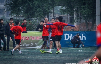 Vĩnh Phúc League 2017: Căng thẳng cuộc đua tranh huy chương