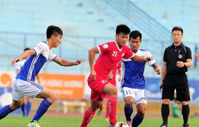 Cầm hòa Viettel, BĐ Huế vô địch lượt đi hạng Nhất 2017