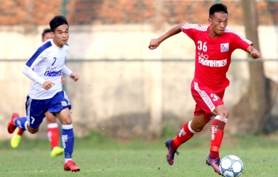 BXH U21 Quốc gia 2017: Xác định 2 cặp bán kết