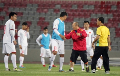 ĐT Việt Nam rèn bài tủ sân chính, sẵn sàng đấu Jordan