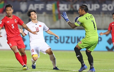 Hòa đáng tiếc Myanmar, Việt Nam lỡ vé sớm vào bán kết