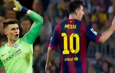 Lionel Messi từng chống đối rời sân như Kepa