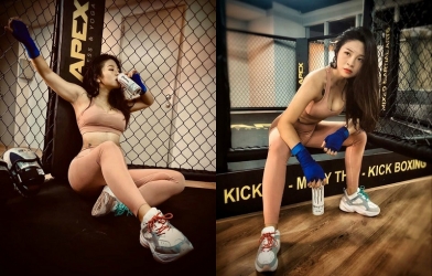 Hotgirl Việt múa côn nhị khúc, khoe vẻ đẹp gây sốt CĐM