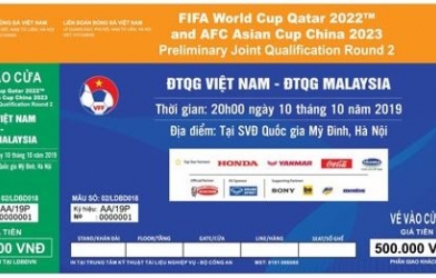 Vé xem trận Việt Nam - Malaysia bị hét với giá trên trời