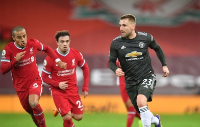 Thông số siêu khủng của Luke Shaw trận gặp Liverpool