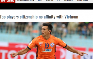Báo Anh chỉ tên 4 cầu thủ nhập tịch xứng đáng lên tuyển Việt Nam