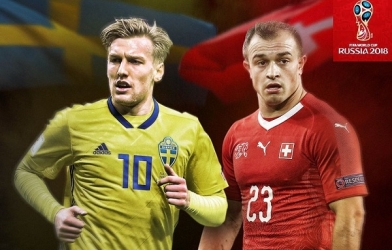 Dự đoán kết quả, tỉ số Thụy Điển vs Thụy Sĩ: May mắn bất ngờ