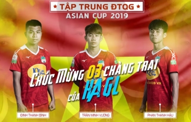 VIDEO: Vì sao 3 cầu thủ HAGL được triệu tập lên ĐT Việt Nam