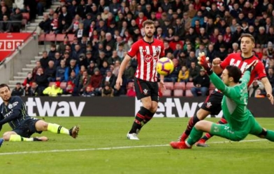 VIDEO: David Silva phá lưới Southampton ở phút thứ 10