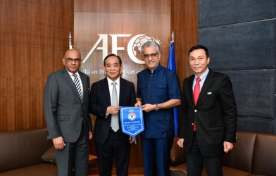 Chủ tịch AFC đánh giá cao vai trò của VFF với bóng đá Châu Á