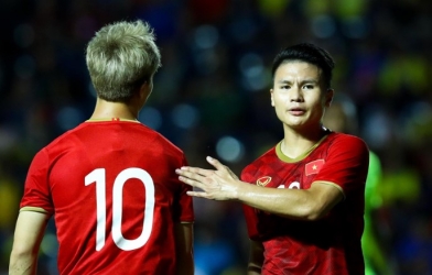 VIDEO: Pha xử lý bóng đẳng cấp thế giới của Quang Hải trước Curacao