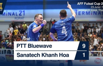 VIDEO: Đại diện Futsal Việt Nam bị người Thái hủy diệt với tỉ số 9-1