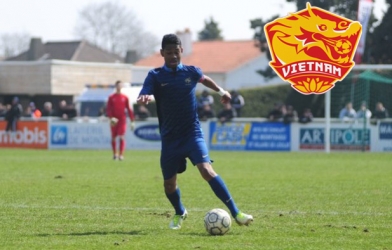 Cầu thủ Việt kiều Pháp rộng cửa khoác áo ĐT Việt Nam