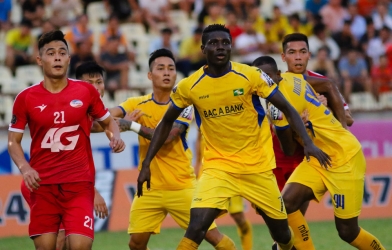 SLNA và Hải Phòng hòa không bàn thắng tại vòng 20