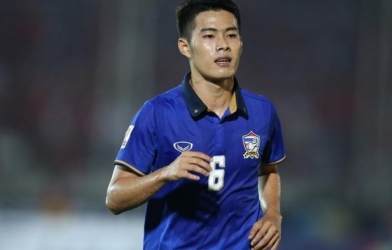 Cầu thủ Thái Lan: 'Chúng tôi sẽ lấy trọn 6 điểm trước Việt Nam và Malaysia'