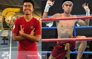 Cầu thủ U19 Indonesia giành HCĐ môn Muay Thái tại SEA Games 30