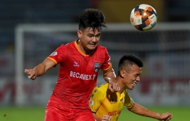 Nam Định hoà nghẹt thở Bình Dương trên sân nhà