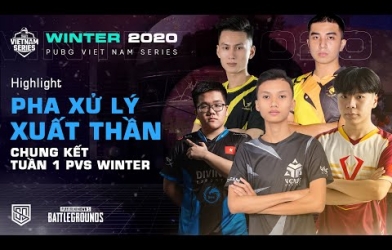 PUBG: Những pha xử lý xuất thần tuần 1 VCK PVS Winter 2020