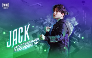 Jack trở thành đại sứ thương hiệu của PUBG Mobile Việt Nam